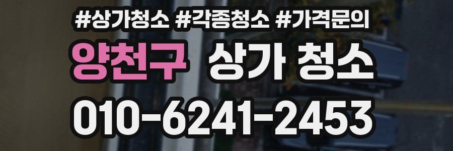 양천구 상가 청소