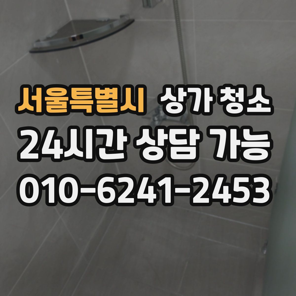 서울특별시 상가 청소