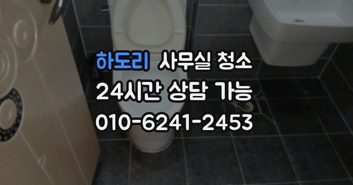 하도리 사무실 청소