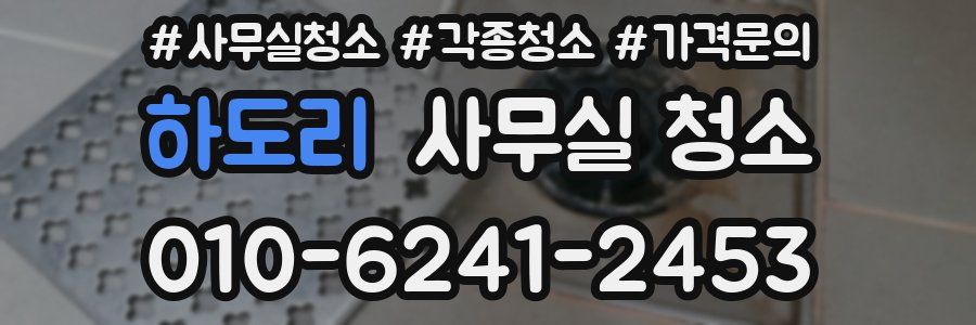 하도리 사무실 청소