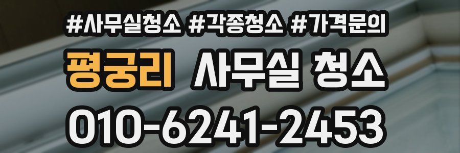 평궁리 사무실 청소