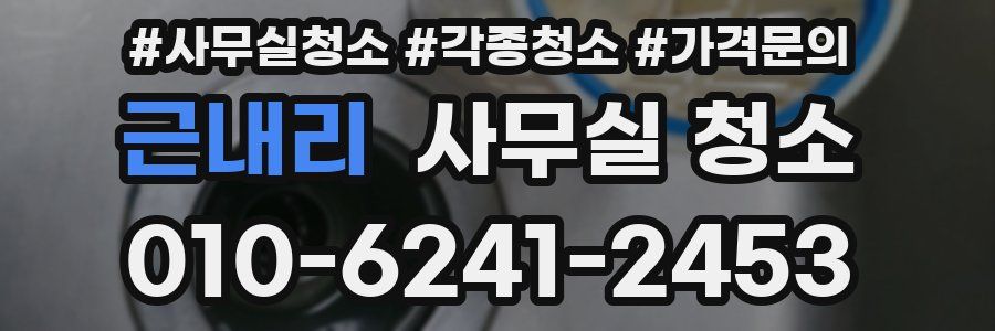 근내리 사무실 청소