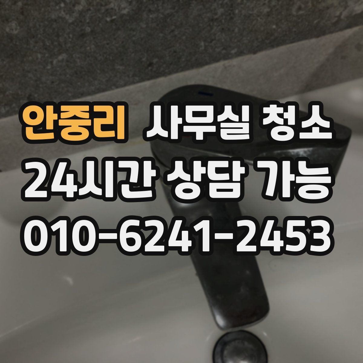 안중리 사무실 청소
