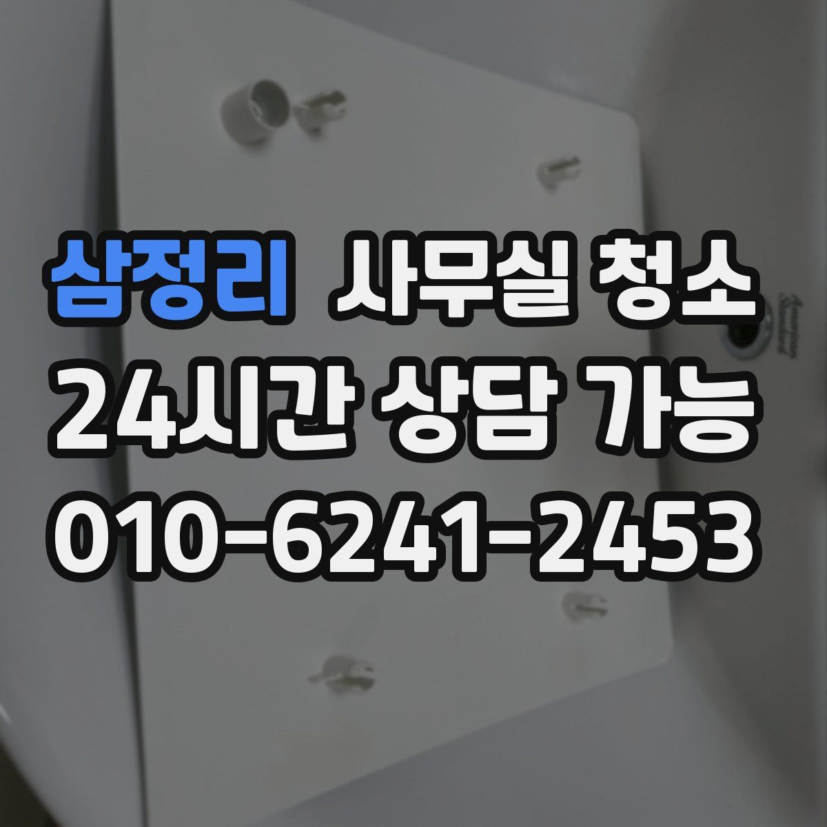 삼정리 사무실 청소