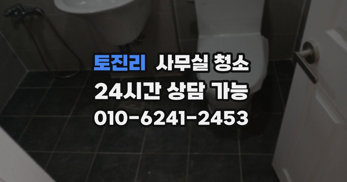 토진리 사무실 청소
