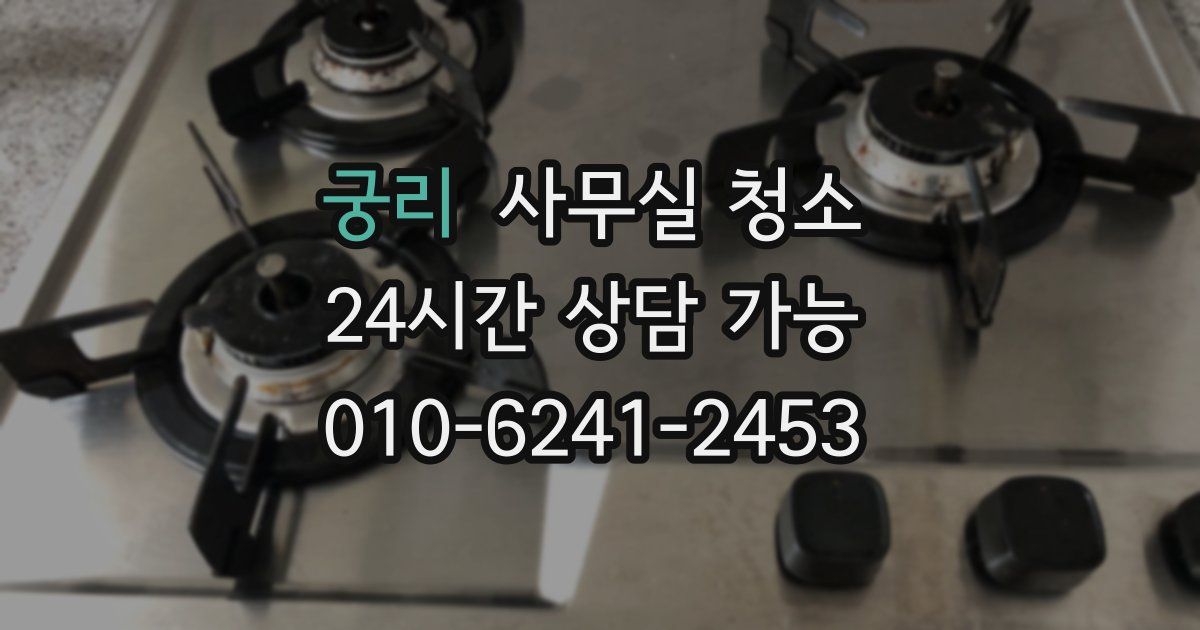 궁리 사무실 청소