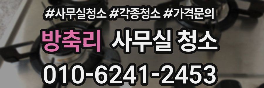 방축리 사무실 청소