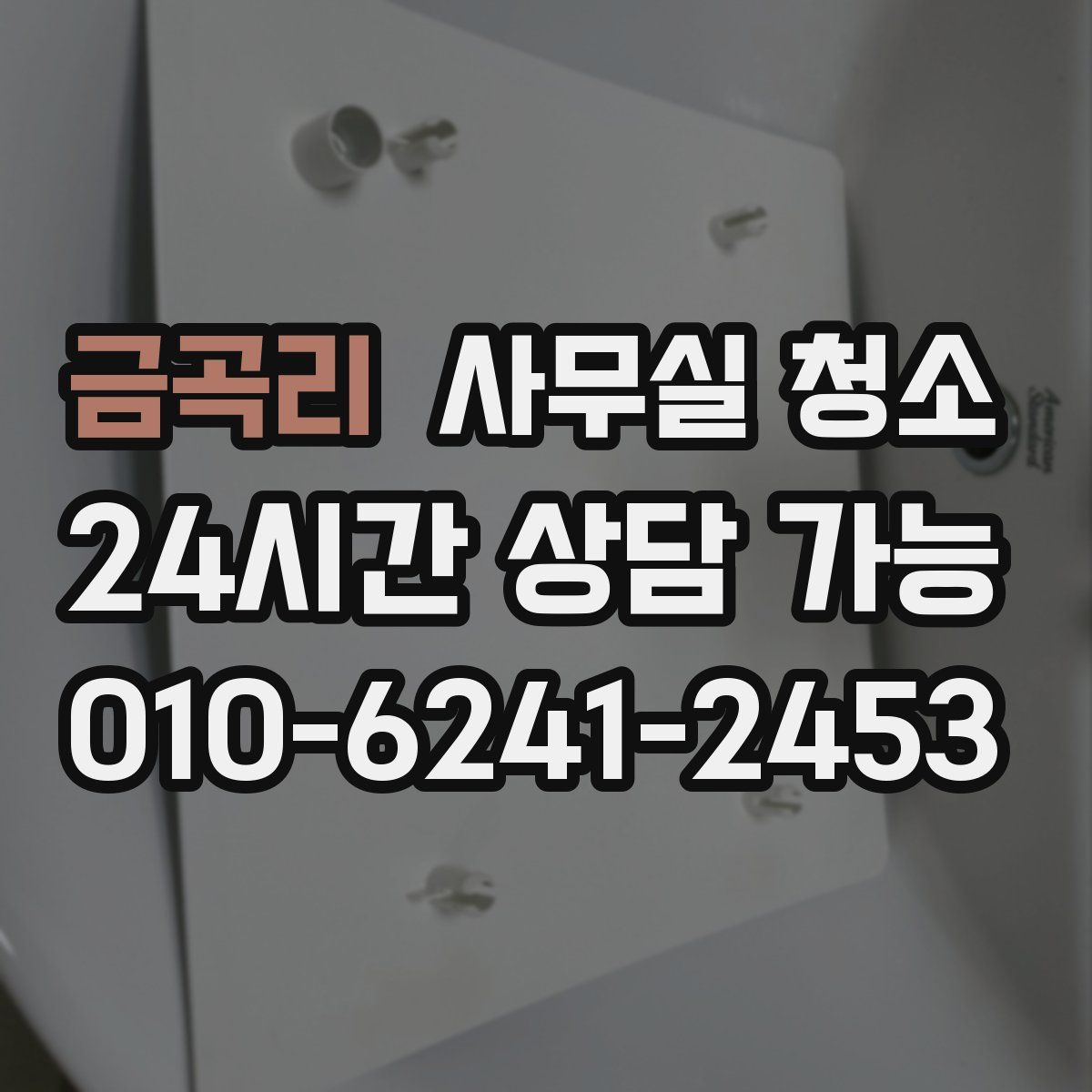 금곡리 사무실 청소