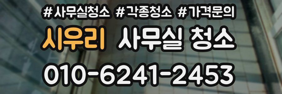 시우리 사무실 청소