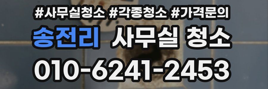 송전리 사무실 청소