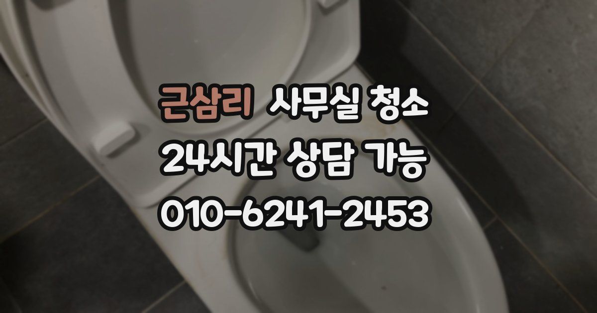 근삼리 사무실 청소