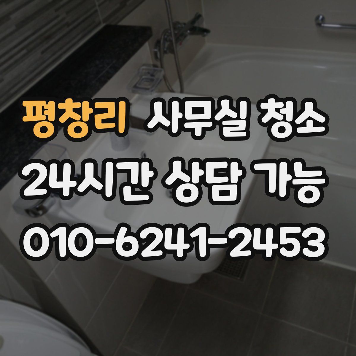 평창리 사무실 청소