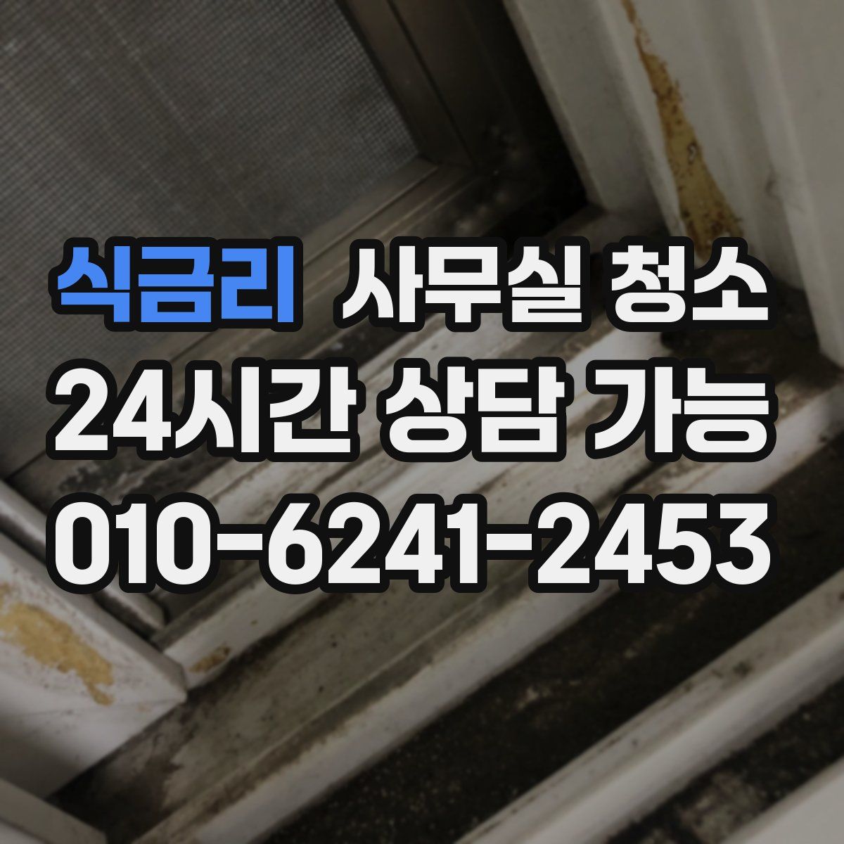 식금리 사무실 청소