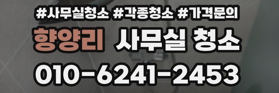 향양리 사무실 청소
