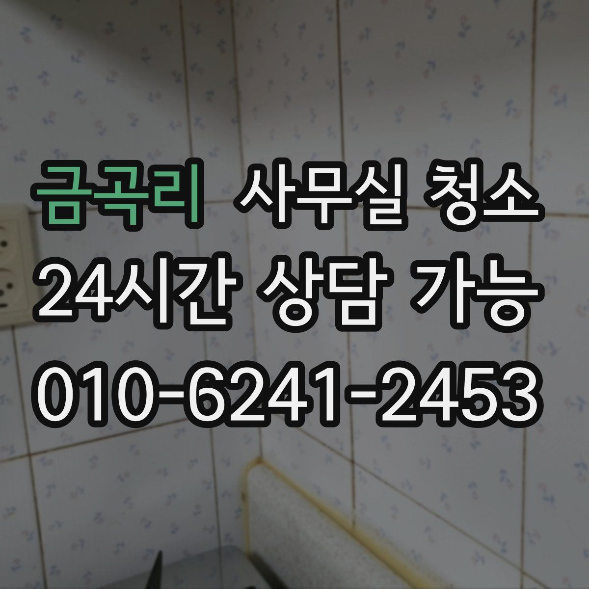 금곡리 사무실 청소