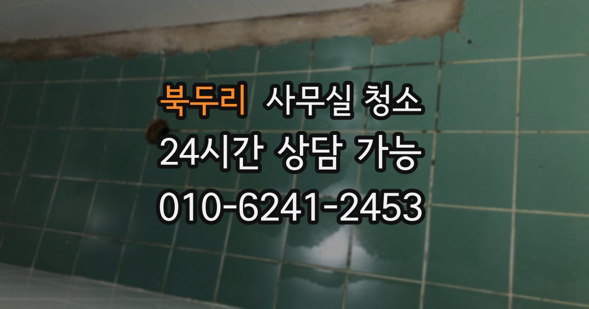 북두리 사무실 청소