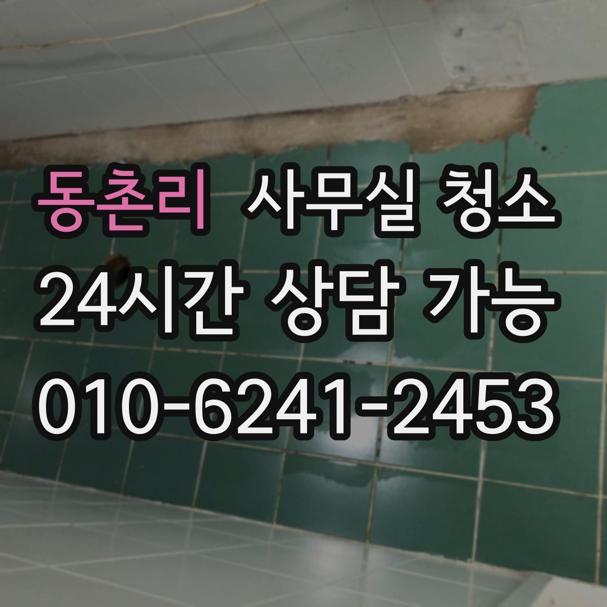 동촌리 사무실 청소