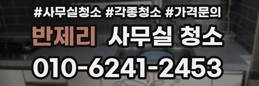 반제리 사무실 청소