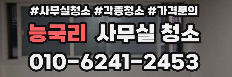 능국리 사무실 청소