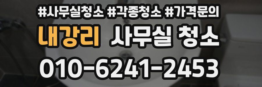 내강리 사무실 청소