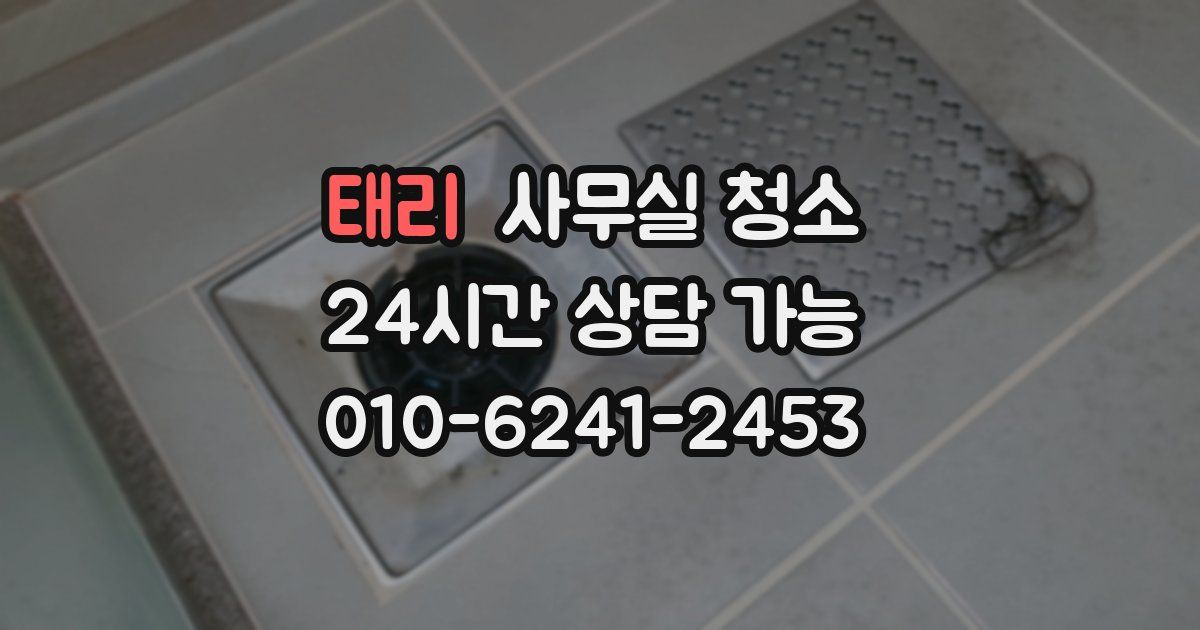 태리 사무실 청소
