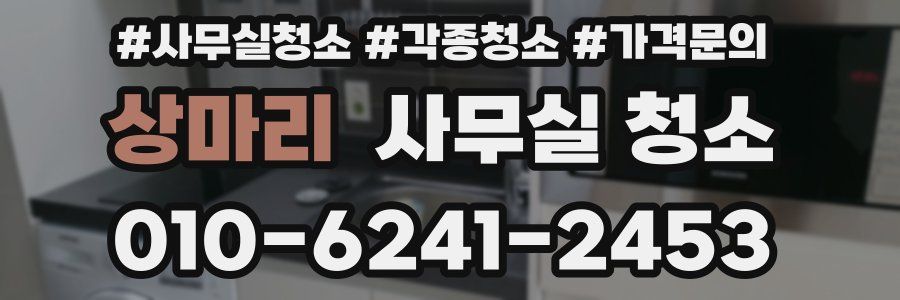 상마리 사무실 청소