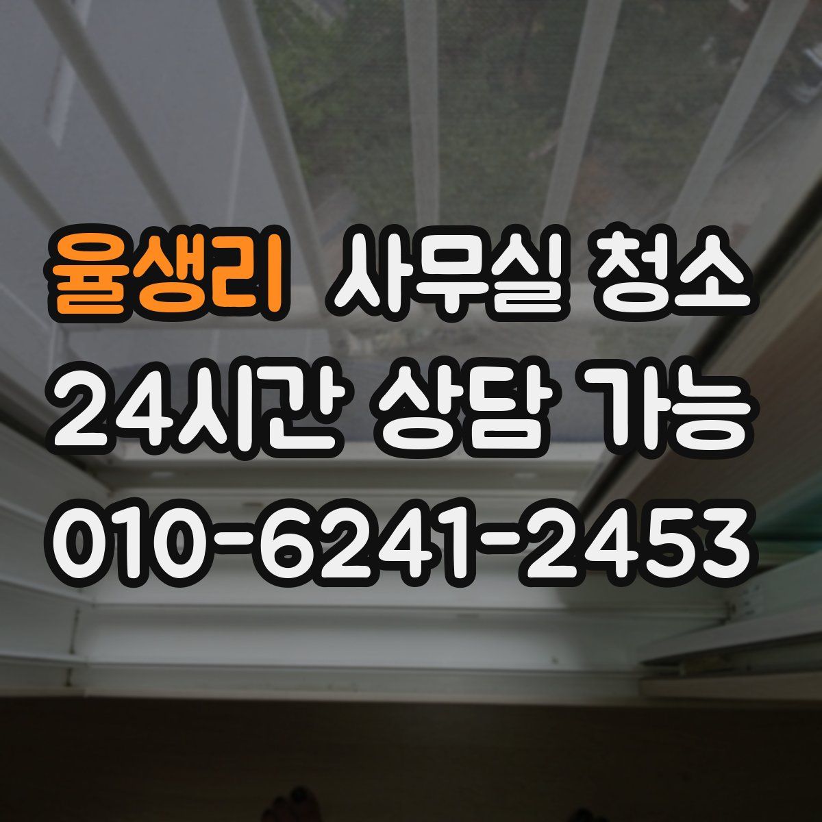 율생리 사무실 청소