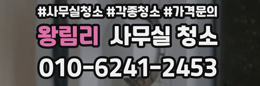 왕림리 사무실 청소