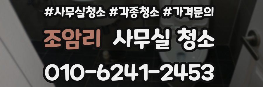 조암리 사무실 청소