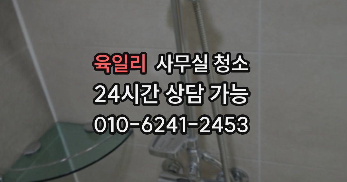 육일리 사무실 청소