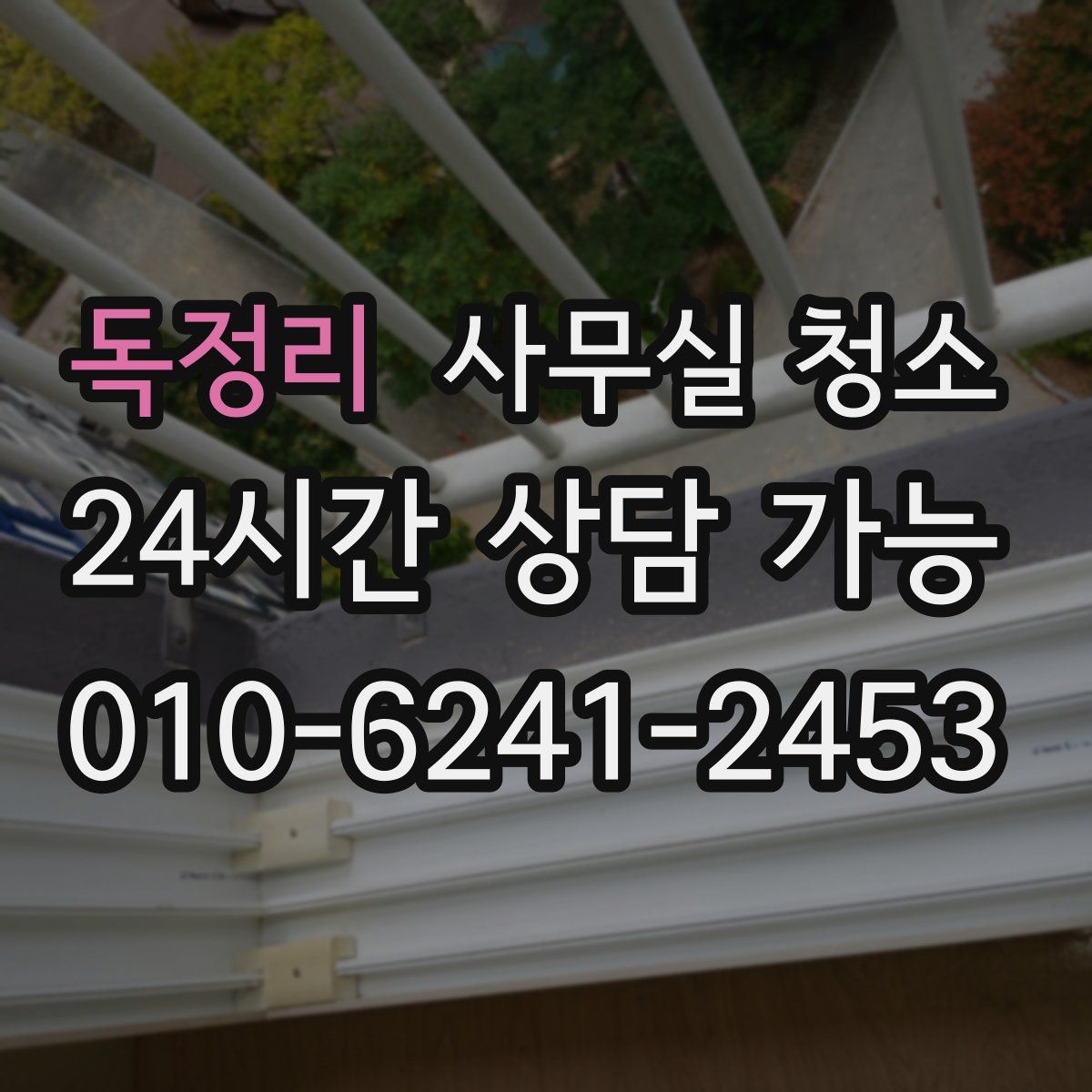 독정리 사무실 청소