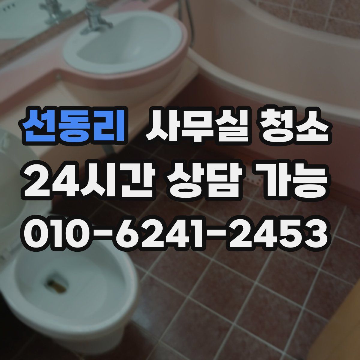 선동리 사무실 청소