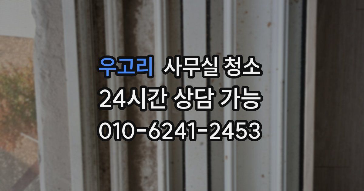 우고리 사무실 청소