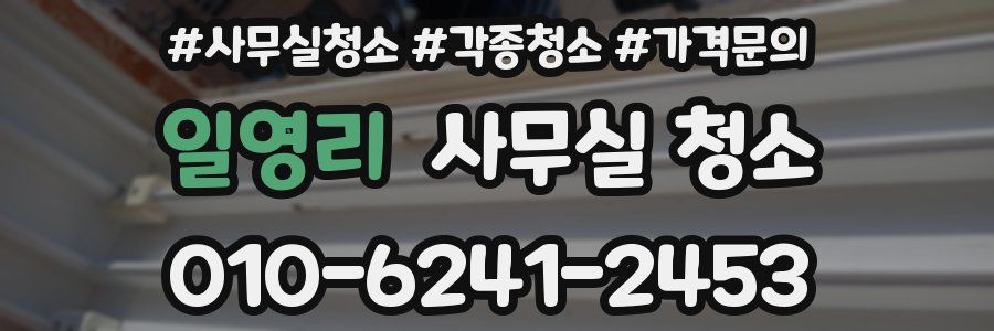 일영리 사무실 청소