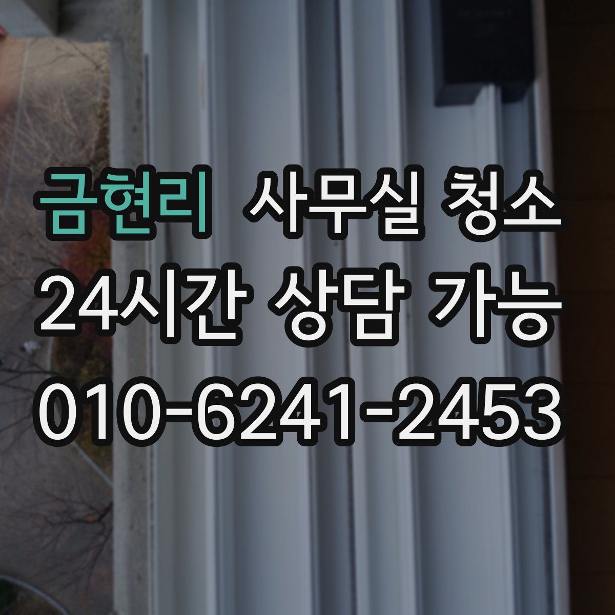 금현리 사무실 청소
