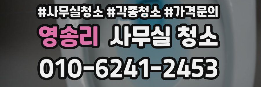 영송리 사무실 청소