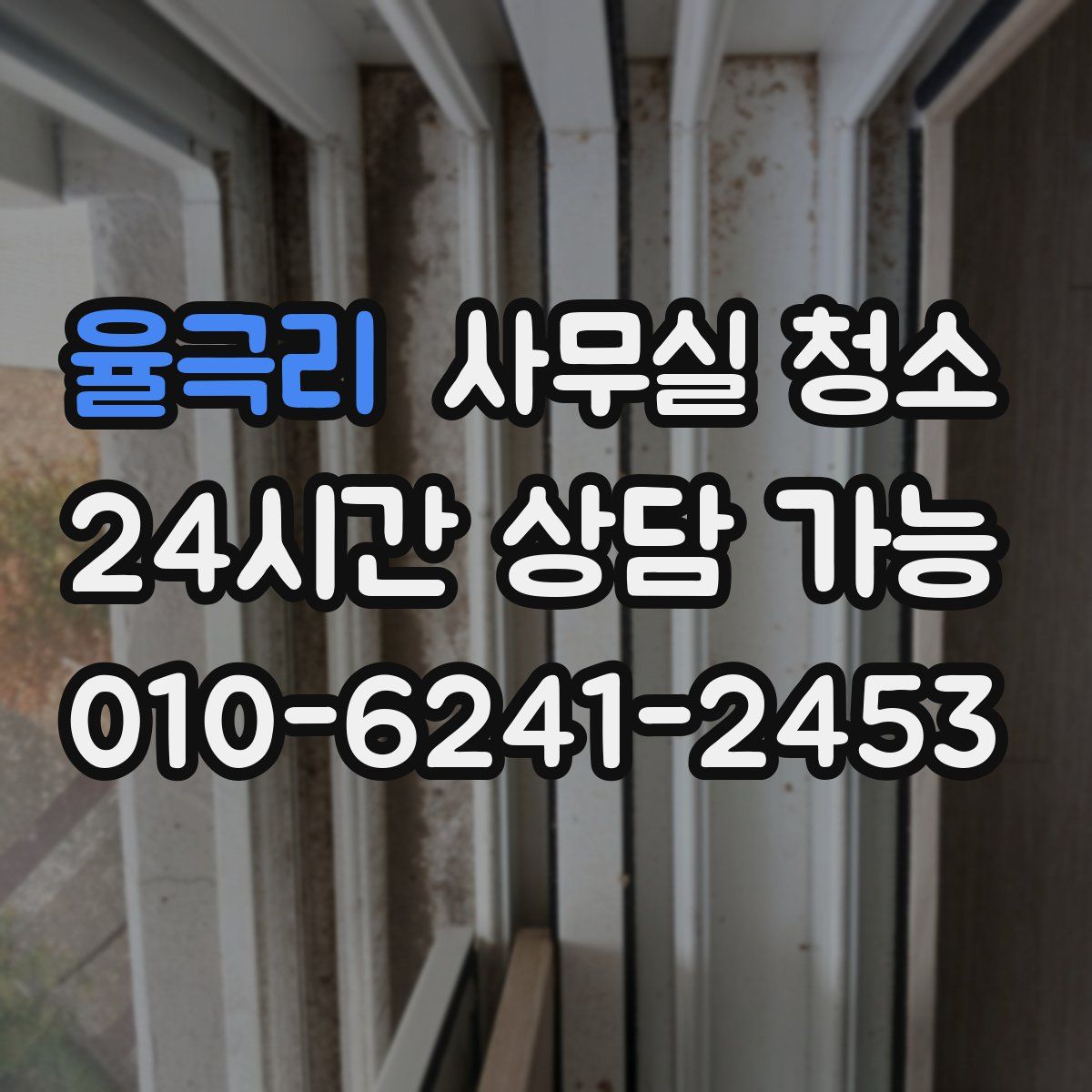 율극리 사무실 청소