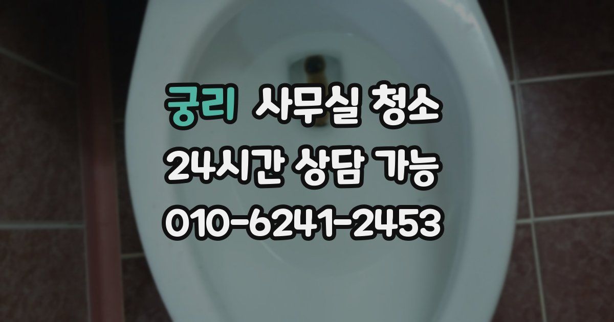 궁리 사무실 청소