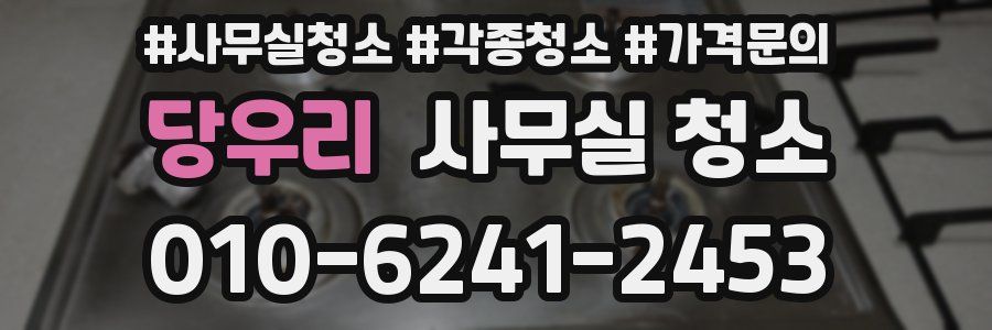 당우리 사무실 청소