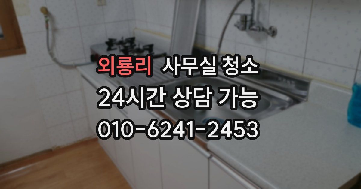 외룡리 사무실 청소