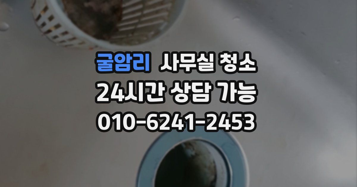 굴암리 사무실 청소