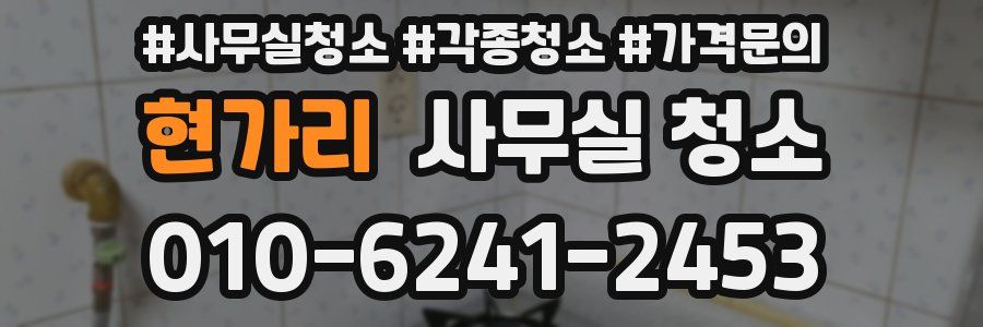 현가리 사무실 청소
