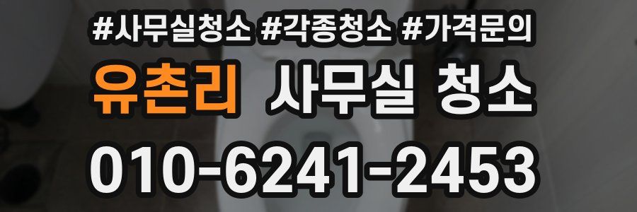 유촌리 사무실 청소