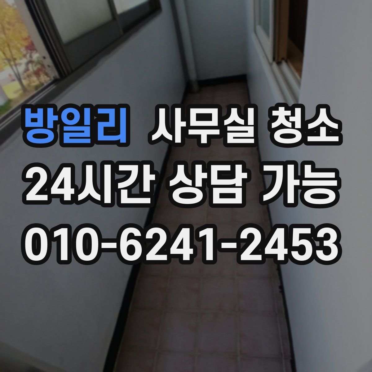 방일리 사무실 청소