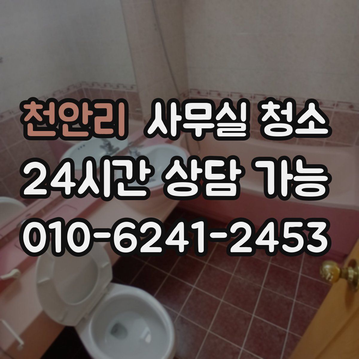 천안리 사무실 청소