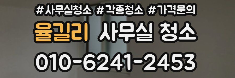 율길리 사무실 청소