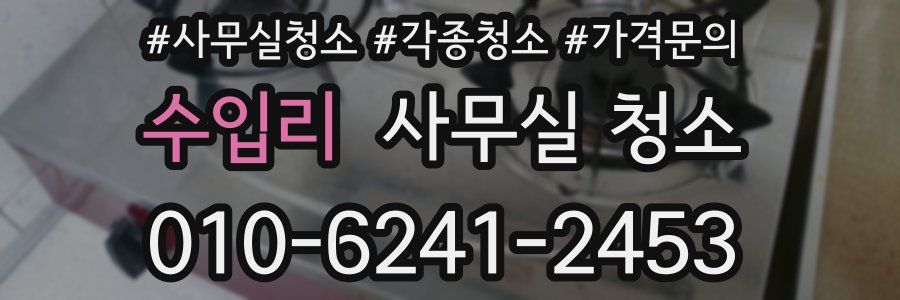 수입리 사무실 청소