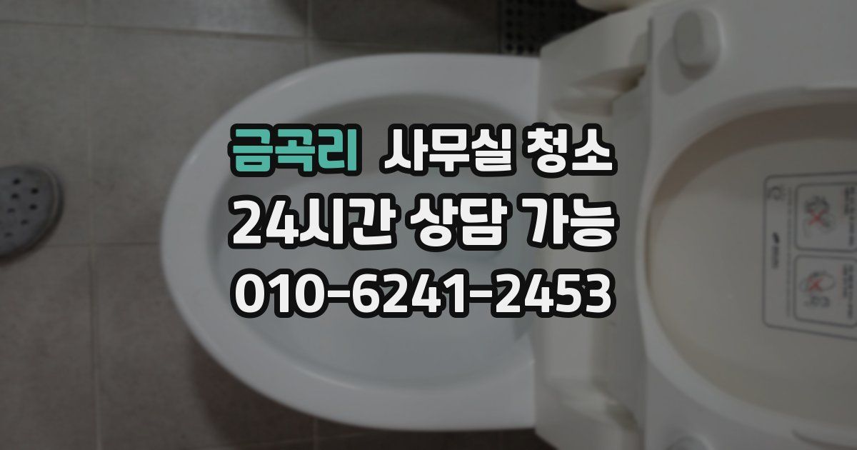 금곡리 사무실 청소