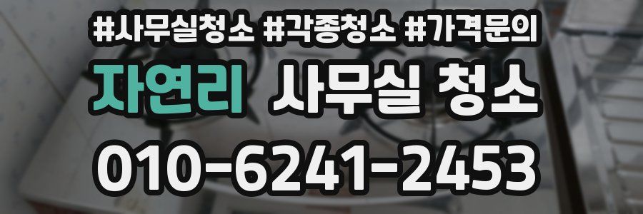 자연리 사무실 청소