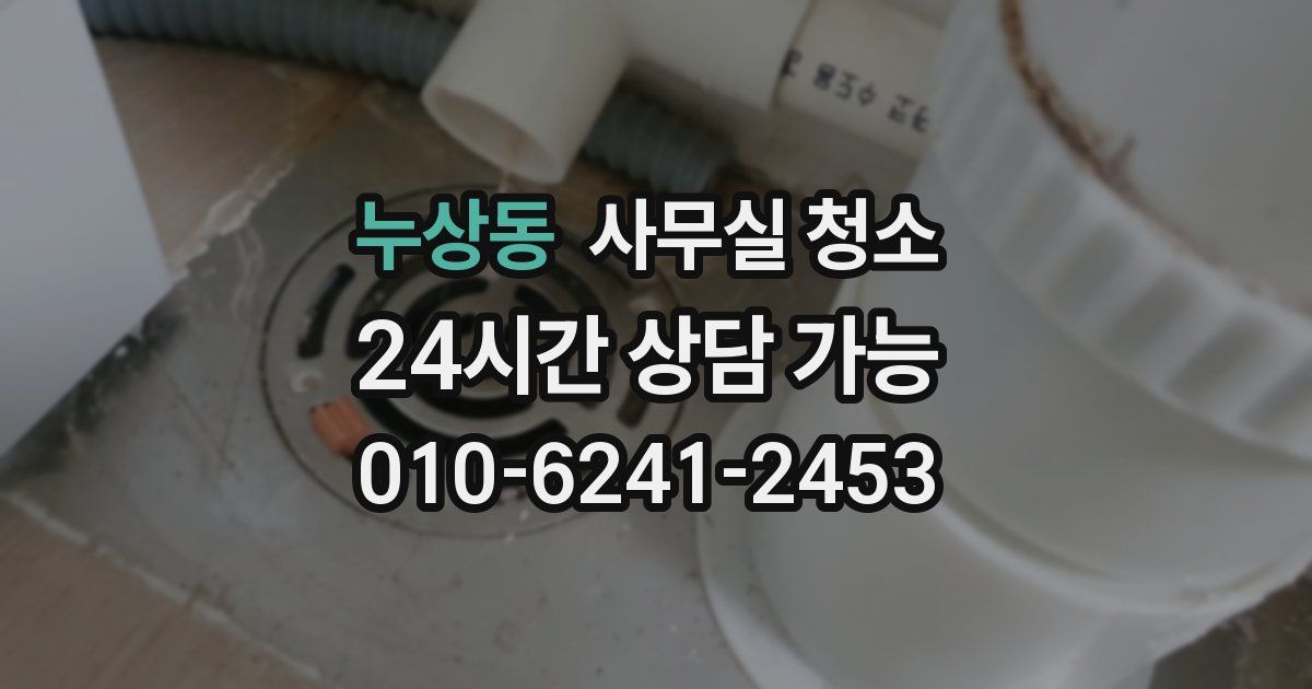 누상동 사무실 청소